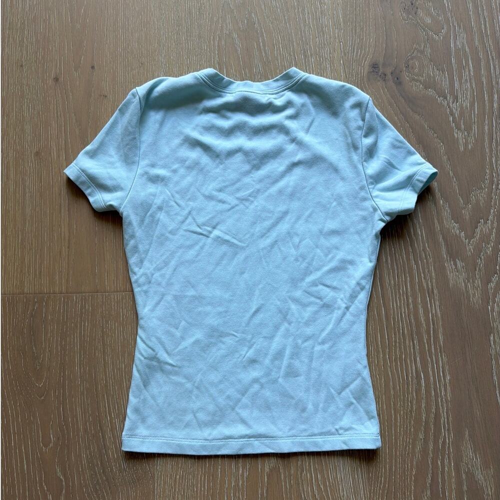 Sunny De Mini Baby Tee Size XS Light Blue - Picture 2 of 5